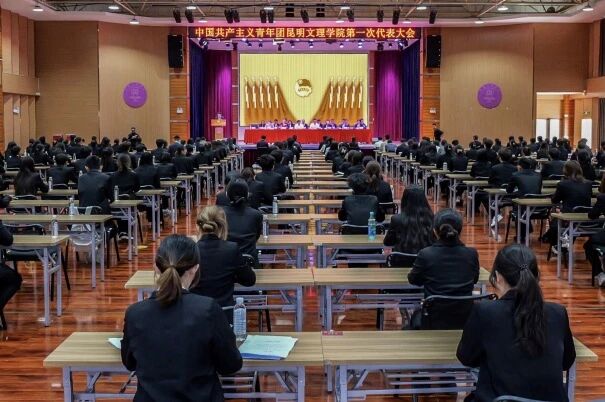 共青团昆明文理学院第一次代表大会胜利召开