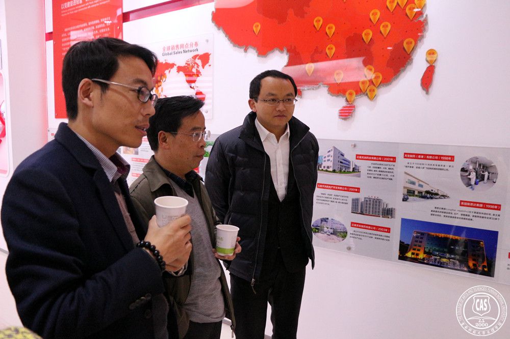 梁子卿书记一行访问龙润集团洽谈校企合作事宜