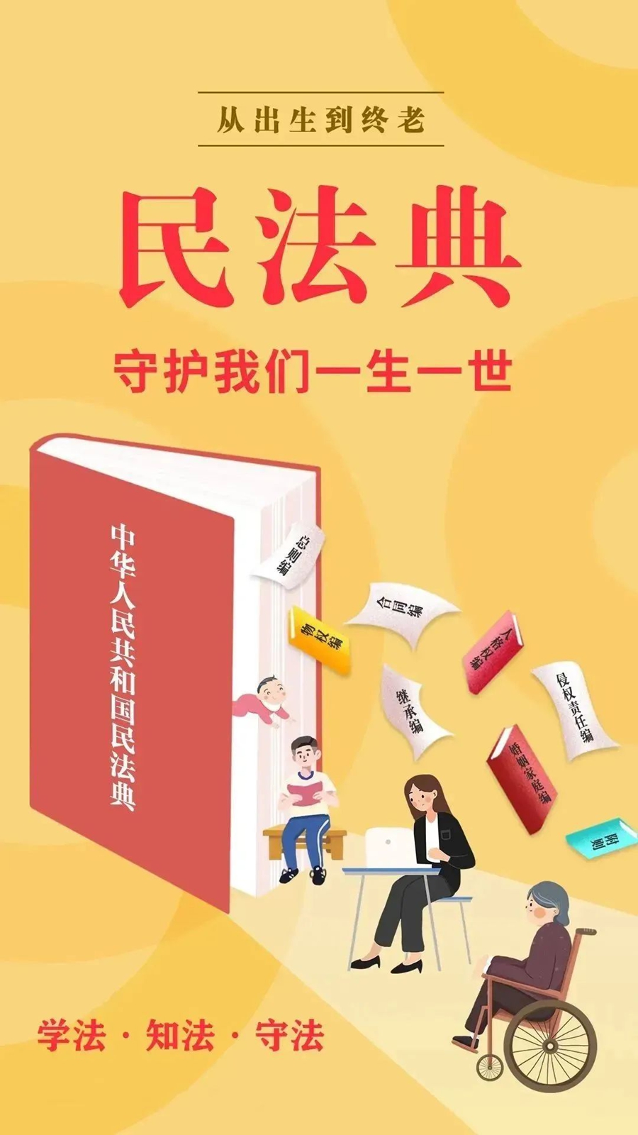 普法强基｜民法典宣传月：一起学习《民法典》